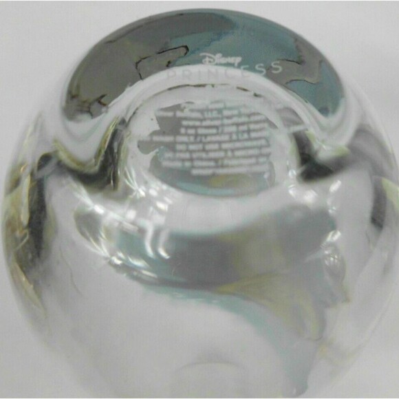 Disney Princess Beauty and the Beast 9 oz Stemless Fluted Glasses Set of 2 - Picture 5 of 5